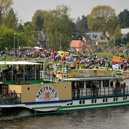 Ferienwohnung Am Dresdner Elbhang Dresda Esterno foto